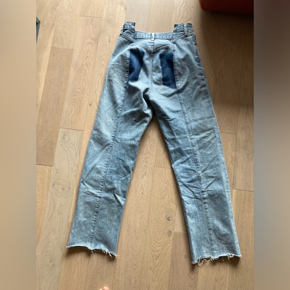 Agolde pieced angle denim jeans - Picture 5 of 7